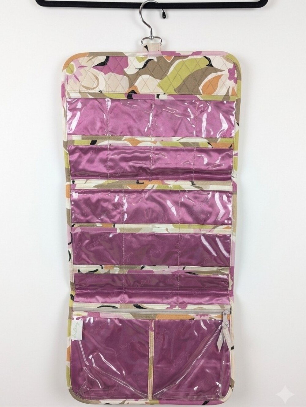 Vera Bradley Portobello Road Floral Hanging Jewelry Organizer (Retired Pattern) - Picture 1 of 4